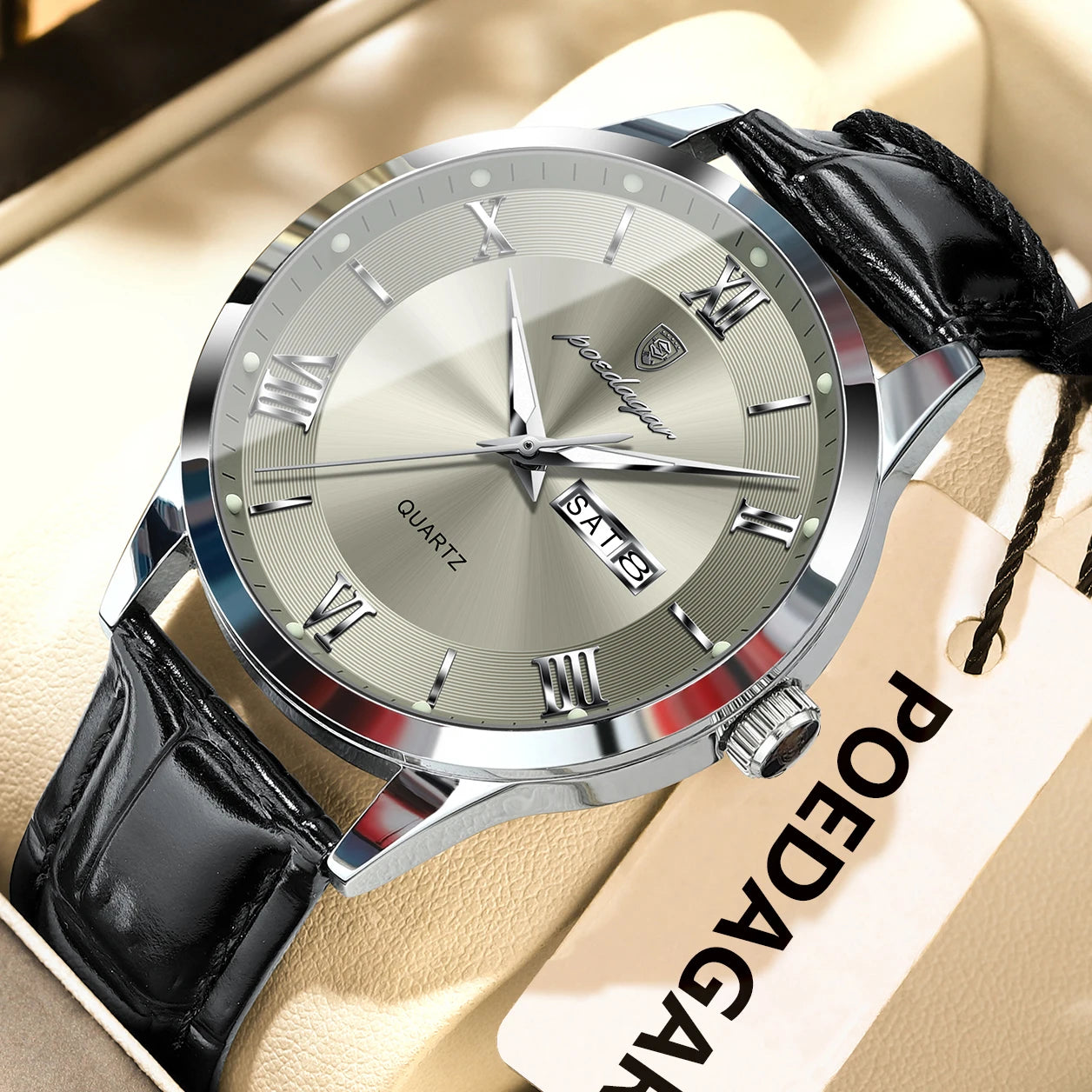 Original Leather Luminous Business Men'S Watches