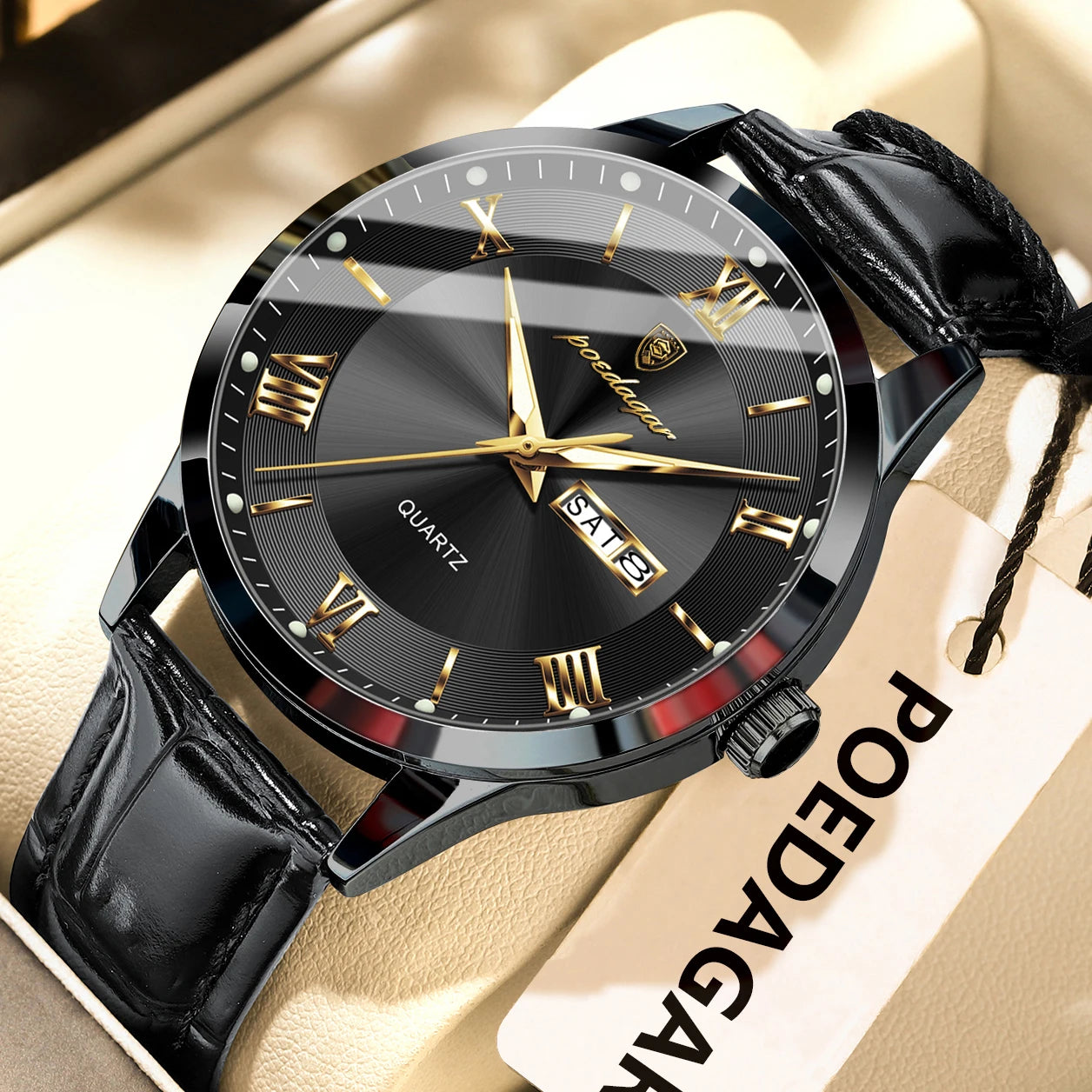 Original Leather Luminous Business Men'S Watches