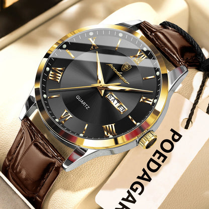 Original Leather Luminous Business Men'S Watches