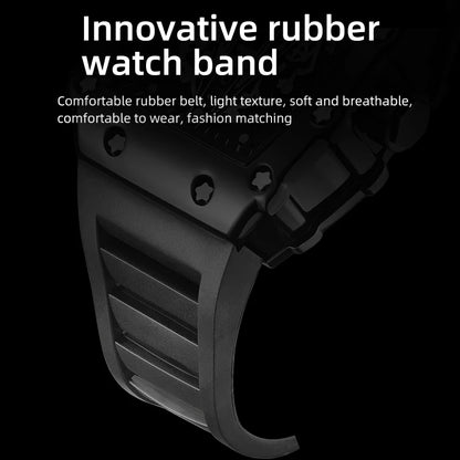Waterproof Sport Square Luminous Watch for Men