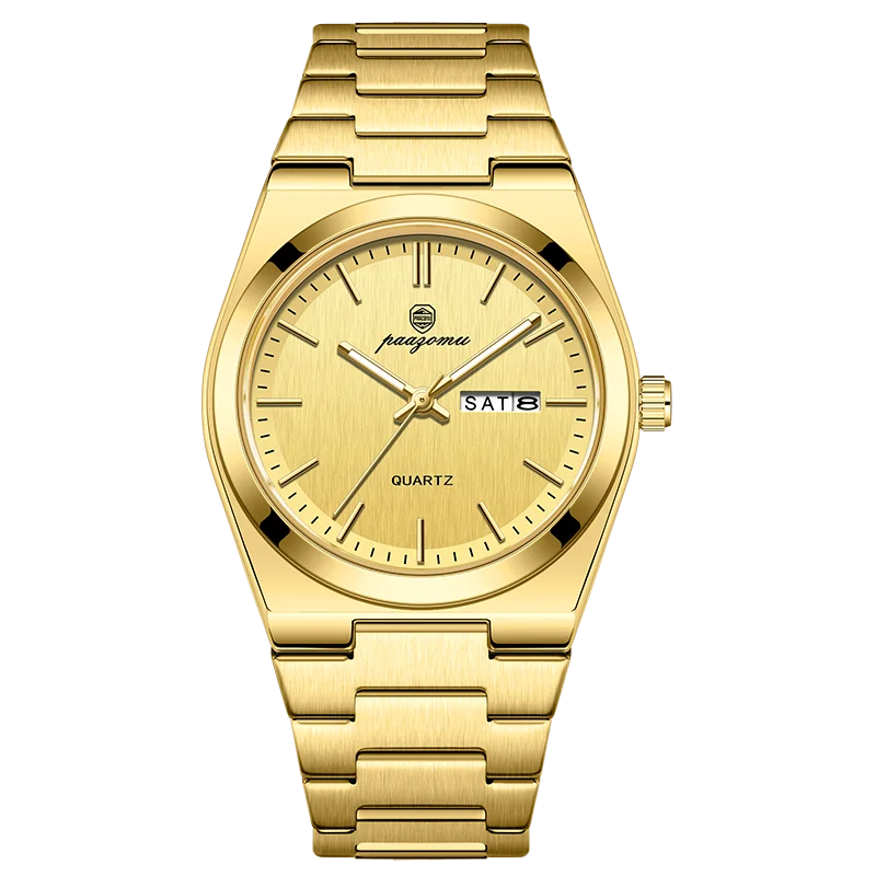 Stainless Steel Waterproof Luminous Man Watch