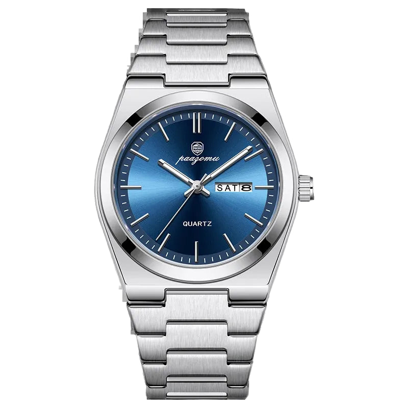 Stainless Steel Waterproof Luminous Man Watch