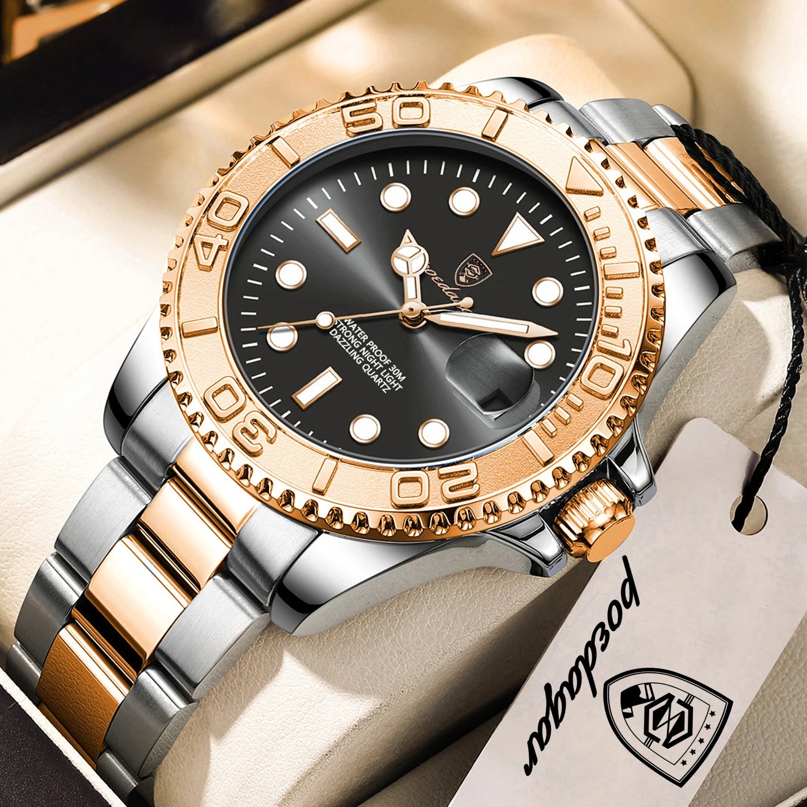  Sport Fashion Top Luxury Waterproof Male Watch
