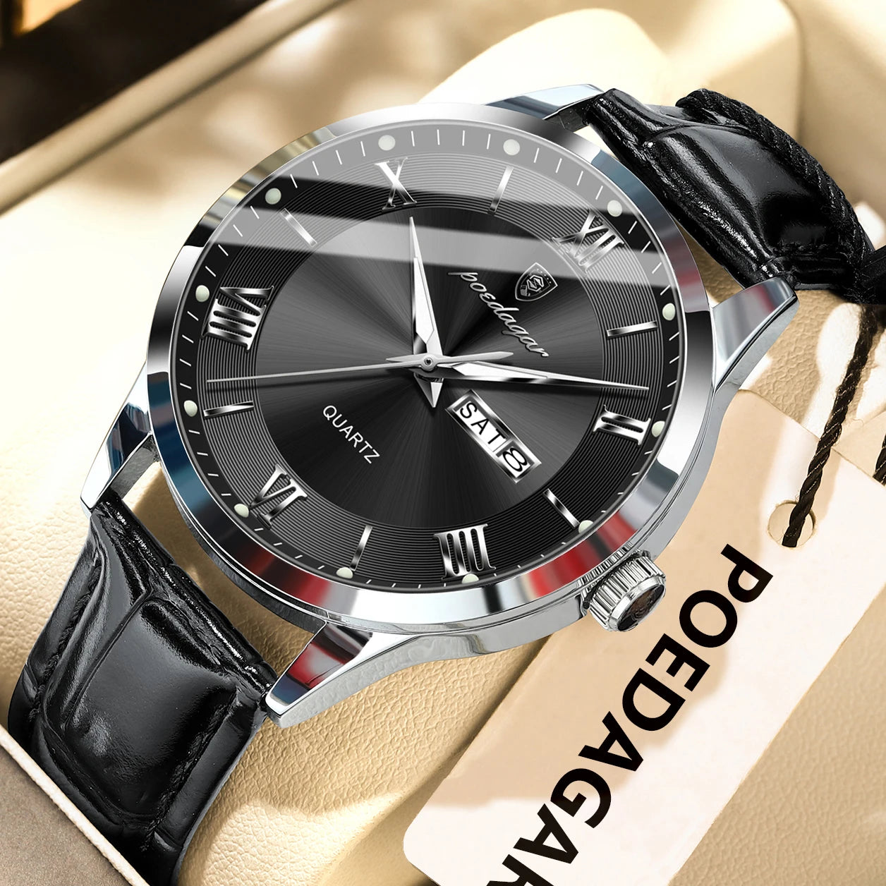 Original Leather Luminous Business Men'S Watches