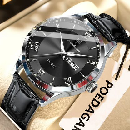 Original Leather Luminous Business Men'S Watches
